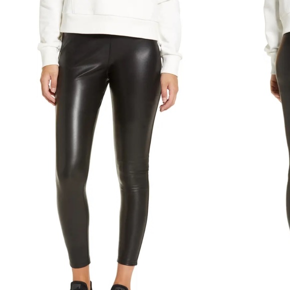 Nordstrom Faux Leather Leggings - Picture 1 of 5